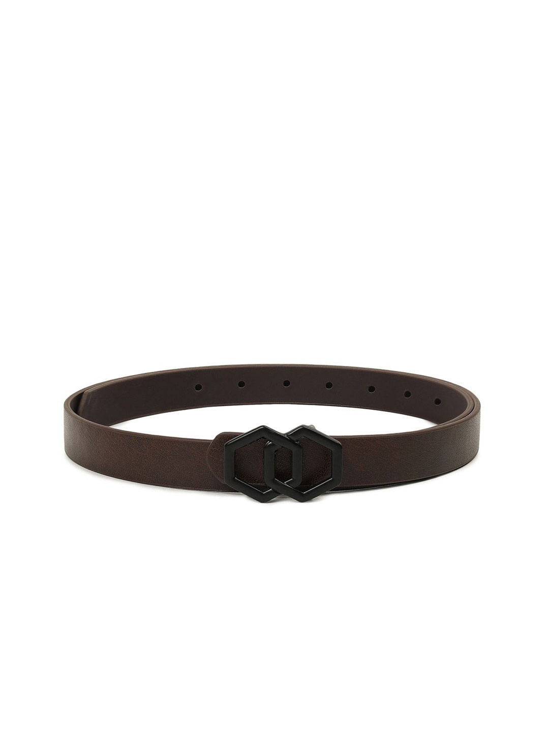 

CRUSSET Women PU Formal Belt, Brown