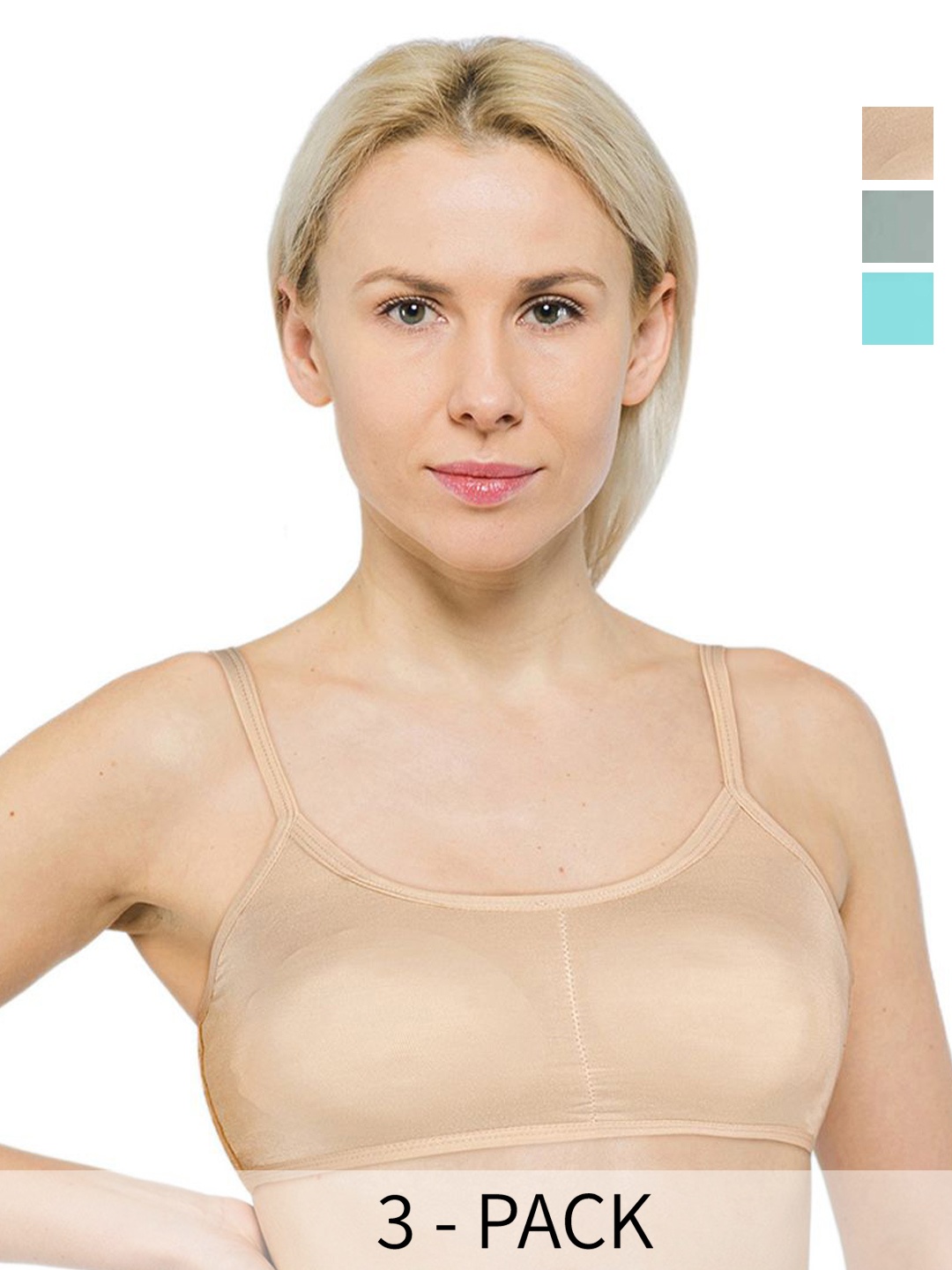 

ComfyStyle Bra Full Coverage Underwired Lightly Padded, Beige