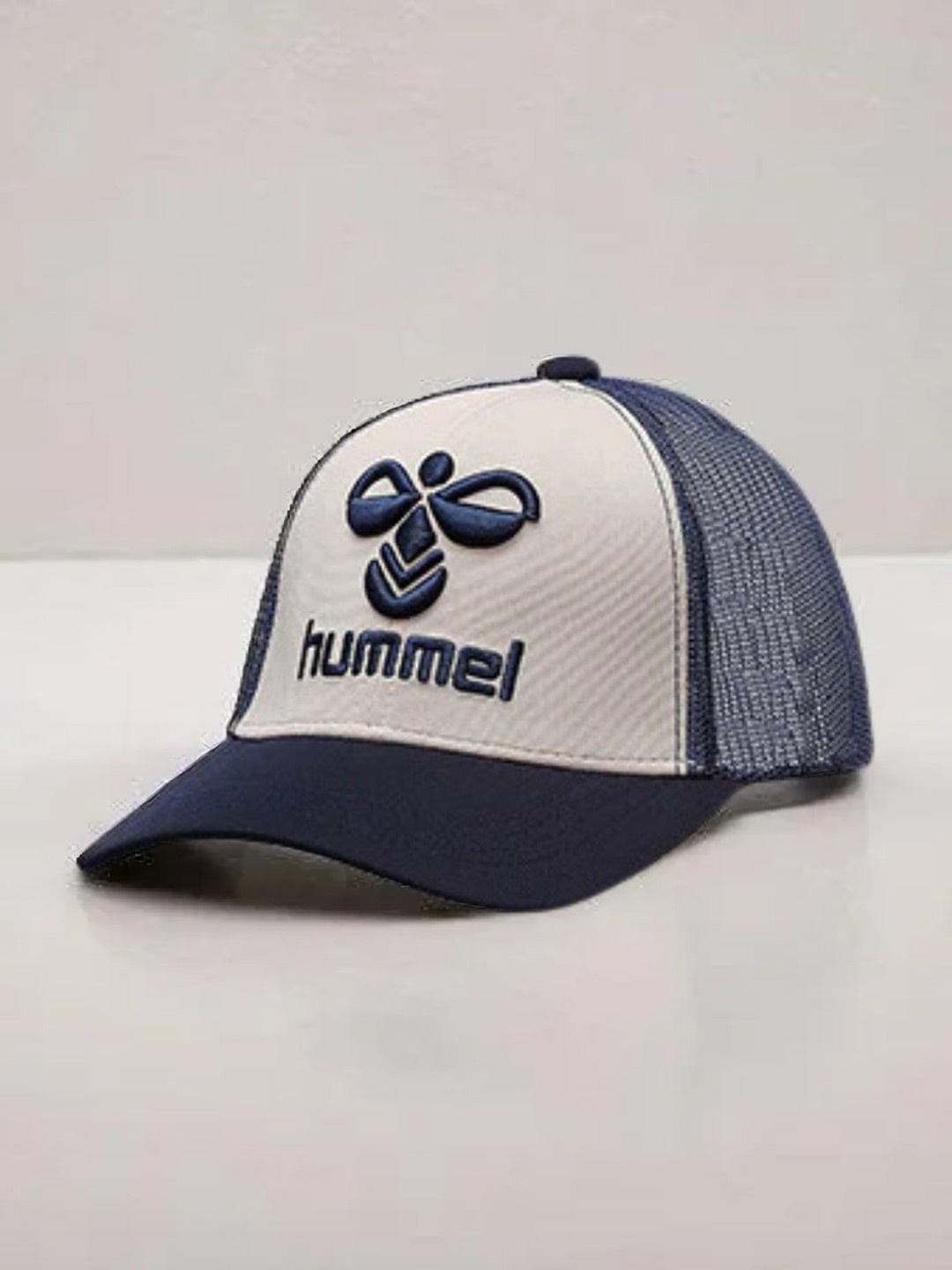 

hummel Unisex Embroidered Baseball Cap, Blue