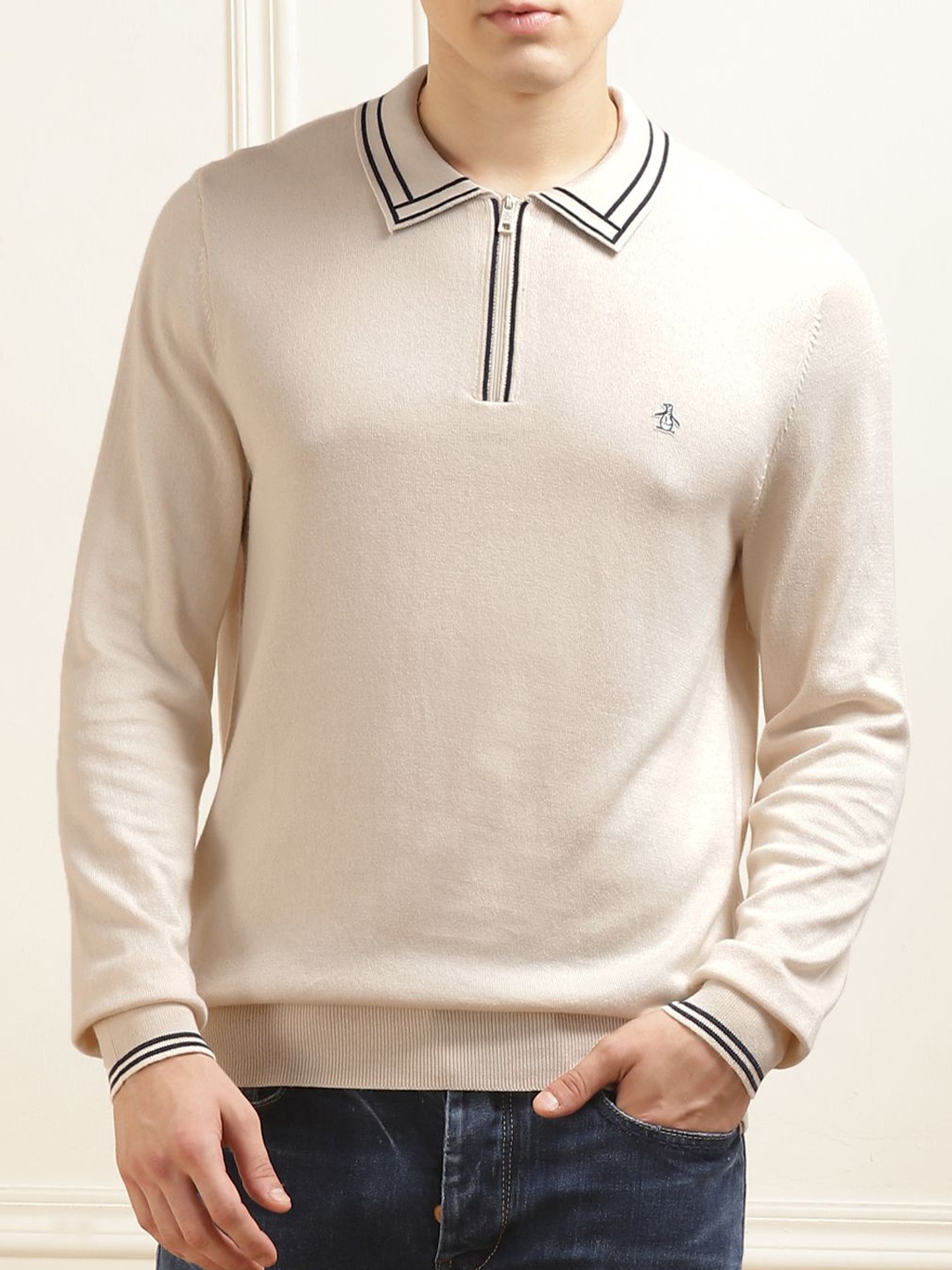 

Original Penguin Men Pullover, Beige