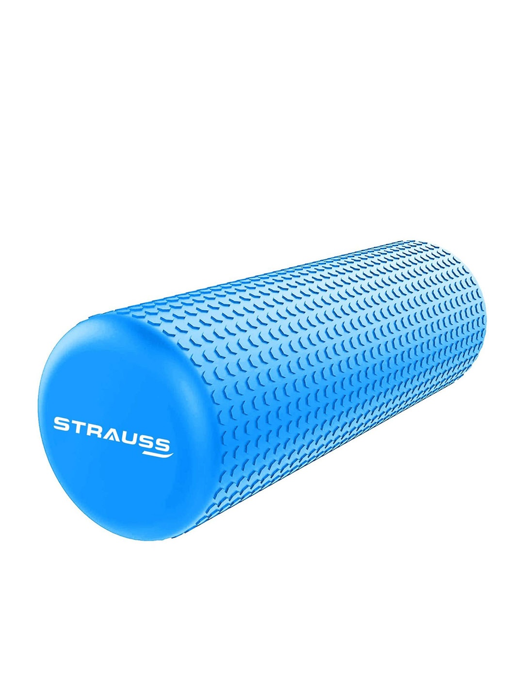 

STRAUSS Textured Yoga Massage Roller, Blue