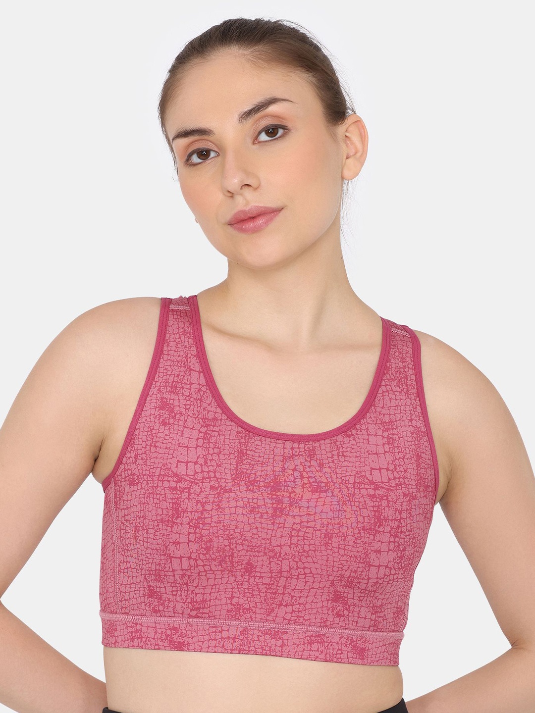 

Zelocity by Zivame Bra Full Coverage, Pink