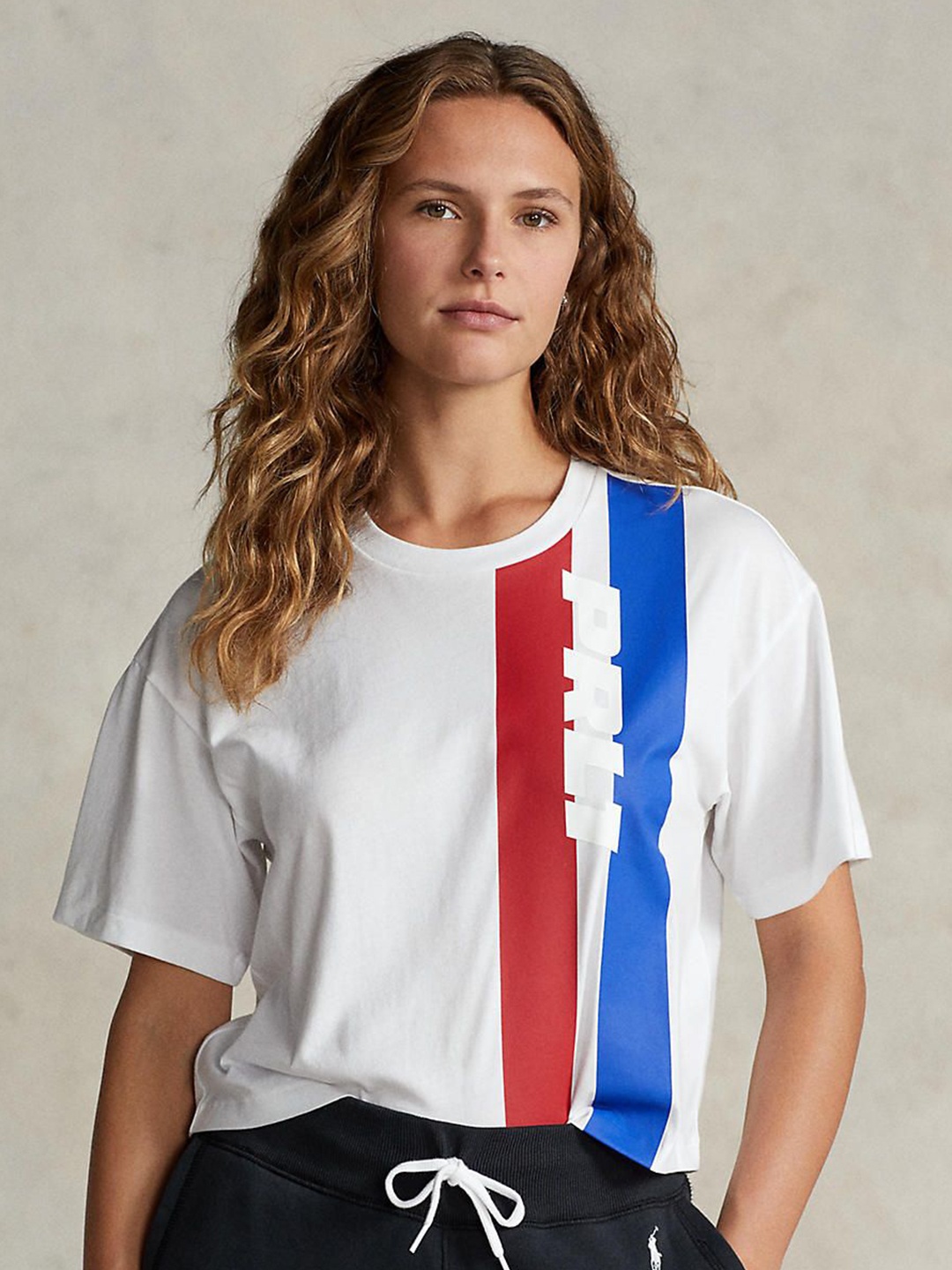 

Polo Ralph Lauren Women Printed T-shirt, White