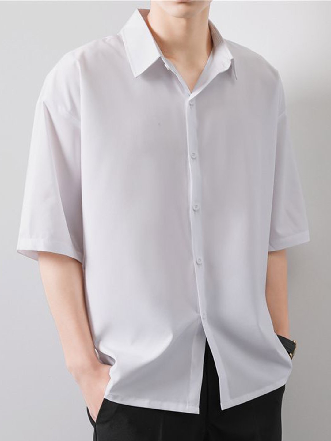 

StyleCast Men Opaque Formal Shirt, White