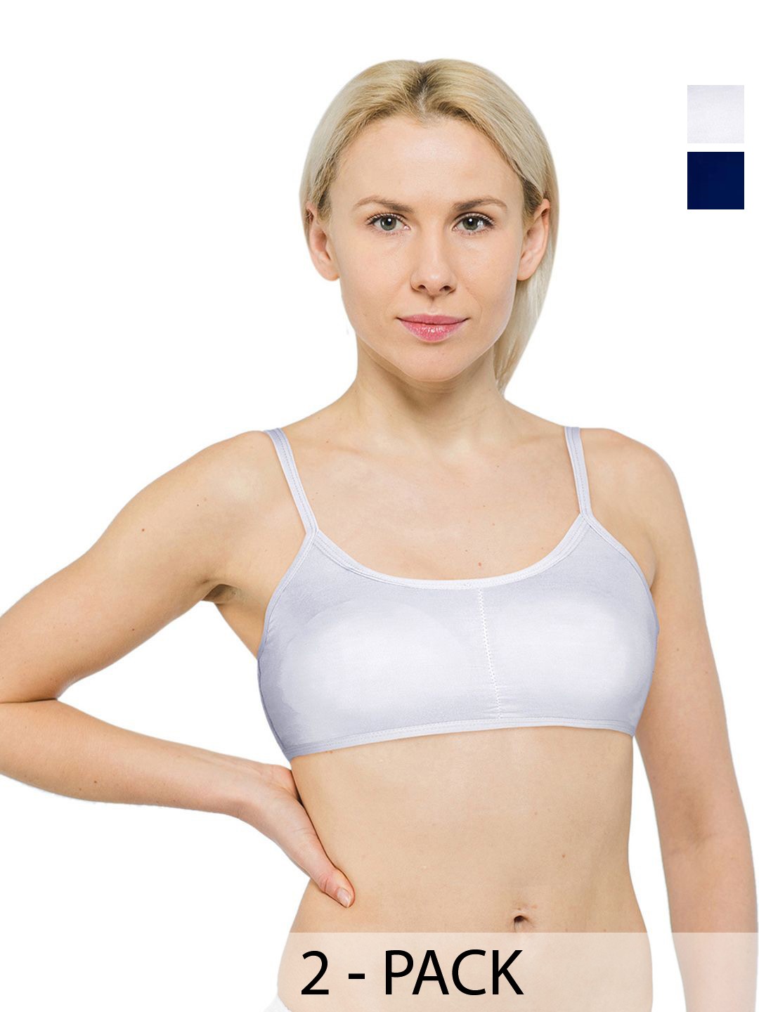 

ComfyStyle Bra Full Coverage Underwired Lightly Padded, White