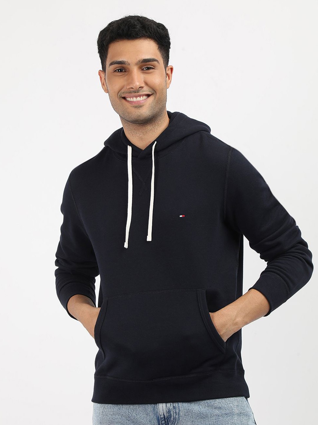 

Tommy Hilfiger Men Hooded Sweatshirt, Blue