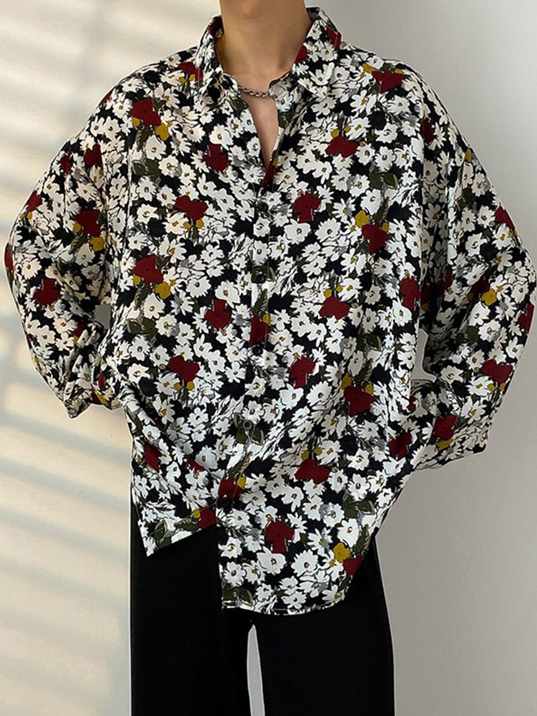 

StyleCast Men Floral Opaque Printed Casual Shirt, Multi
