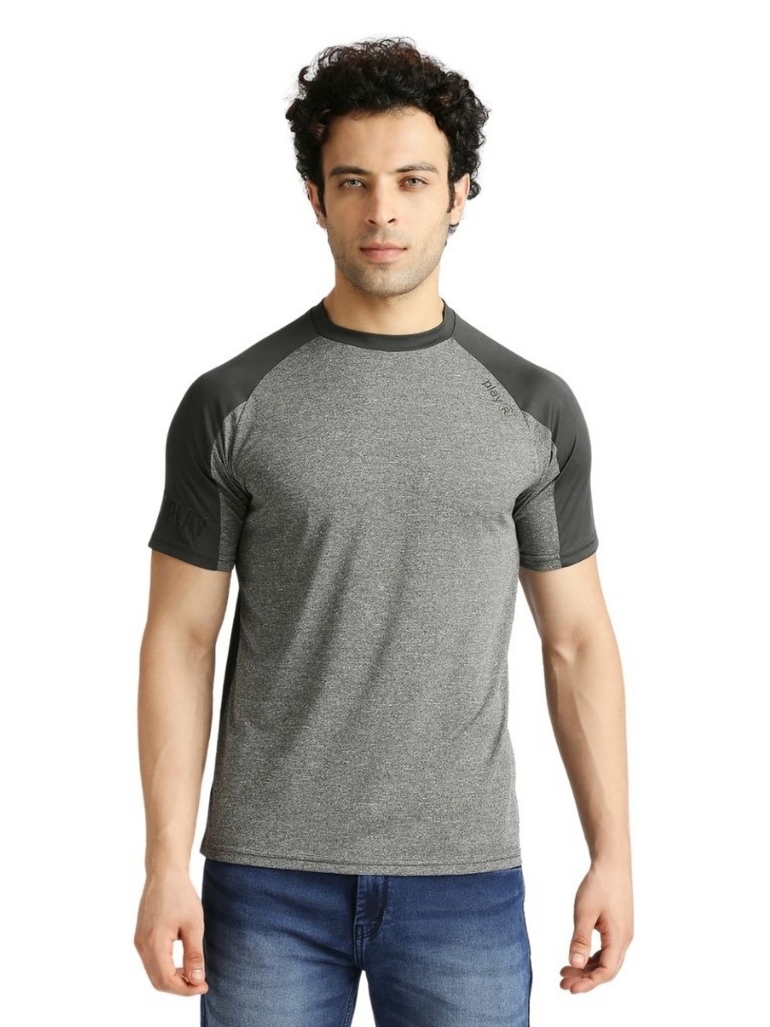 

playR Men Dri-FIT T-shirt, Grey
