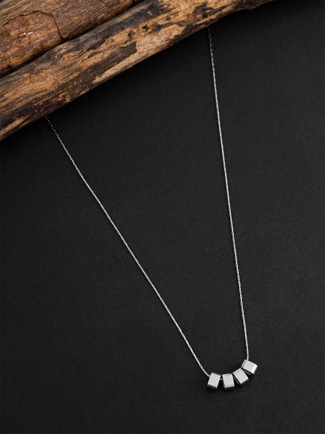 

E2O Silver-Plated Layered Necklace