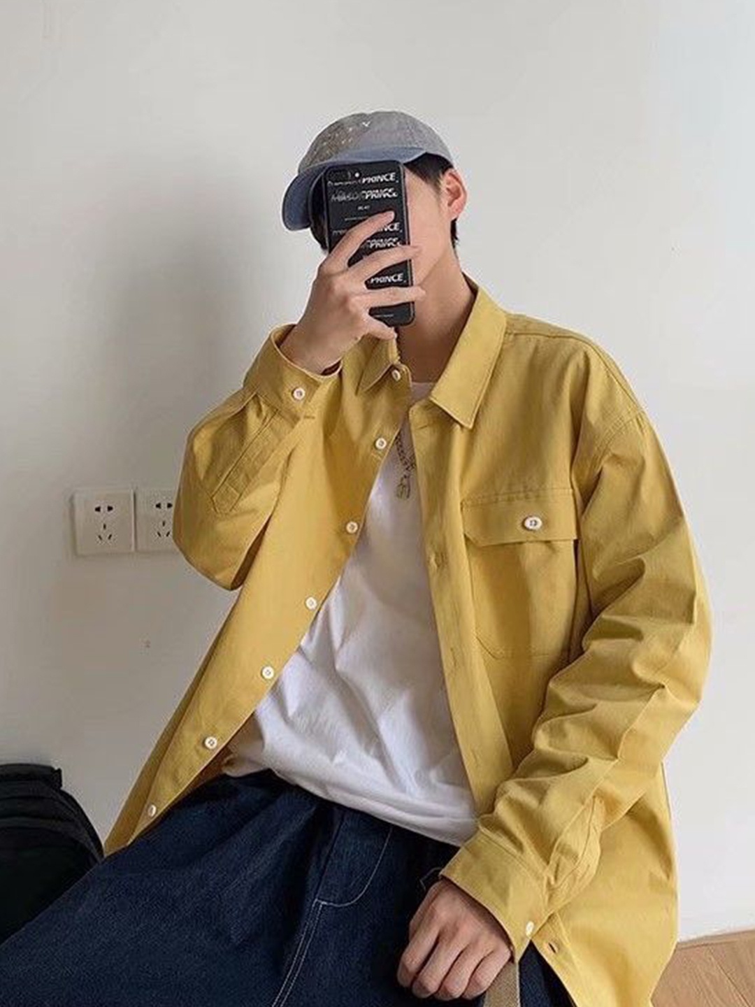 

StyleCast Men Opaque Casual Shirt, Yellow