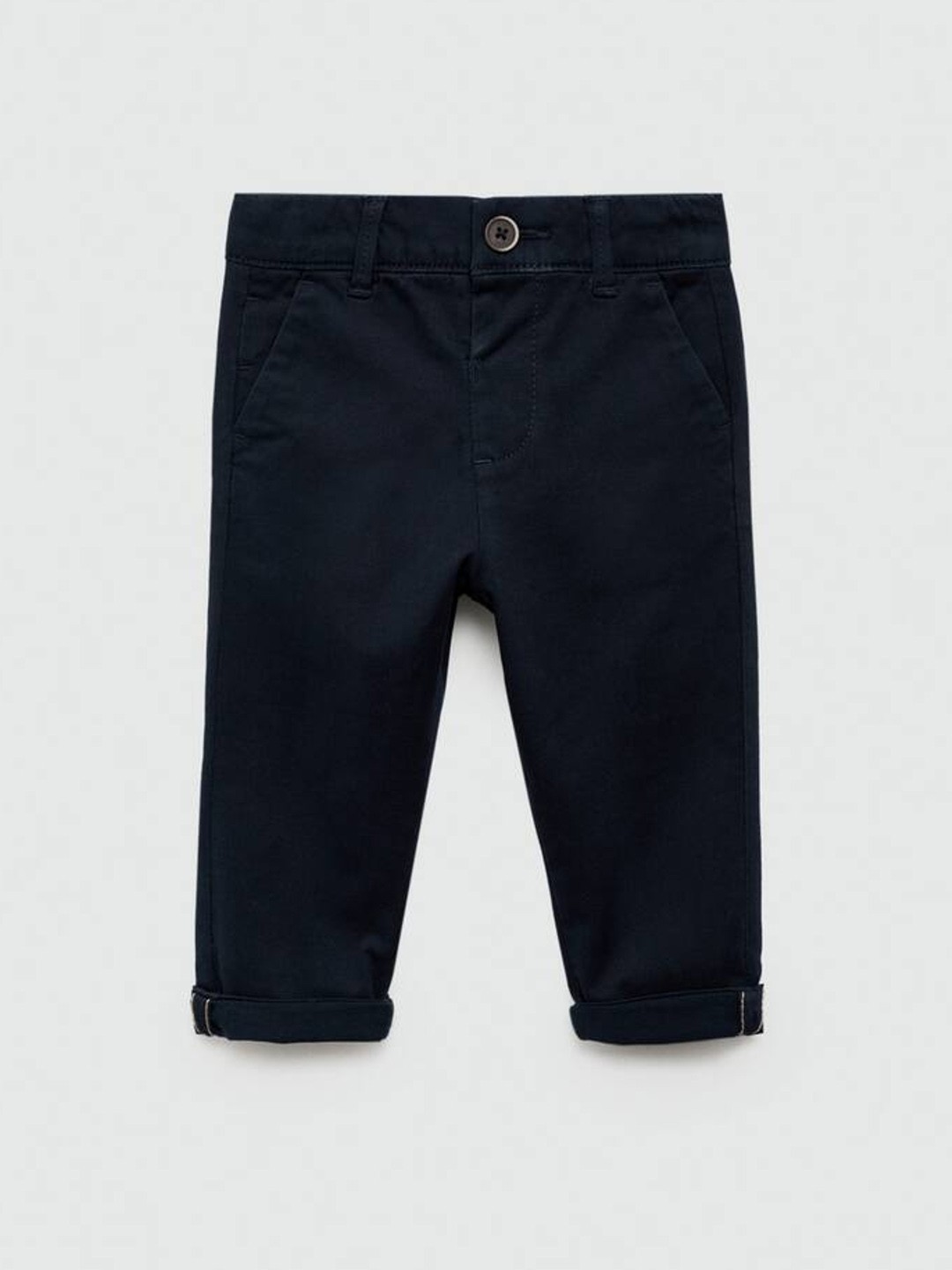 

Mango Kids Boys Regular Fit Chinos, Navy blue