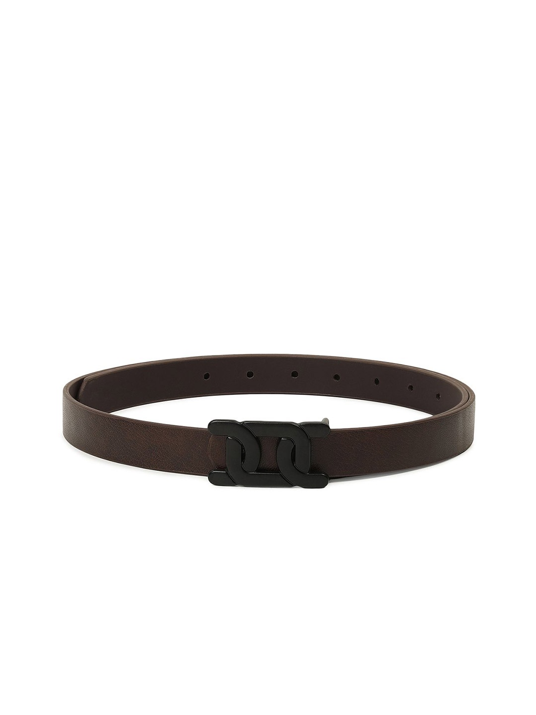 

CRUSSET Women PU Formal Belt, Brown