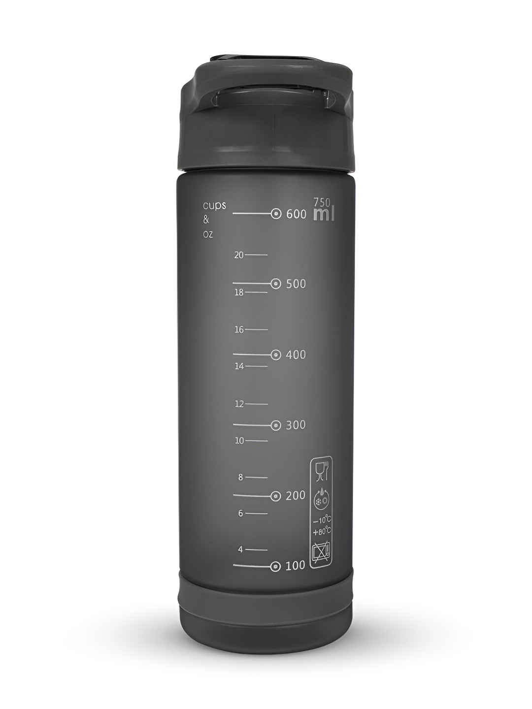 

VECTOR X Black & White Brand Logo Printed Sipper Water Bottle 650ml