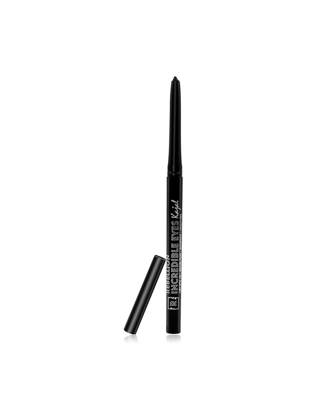 

Rebellion Cosmetics Incredible Eyes Smudge-proof Kajal- Black- 5g
