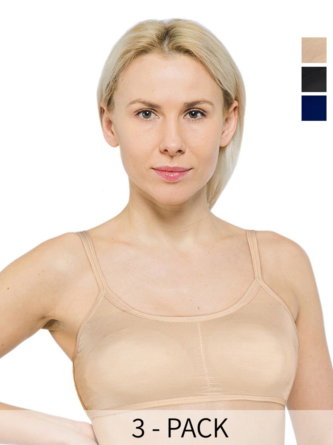 

ComfyStyle Bra Full Coverage Underwired Lightly Padded, Beige