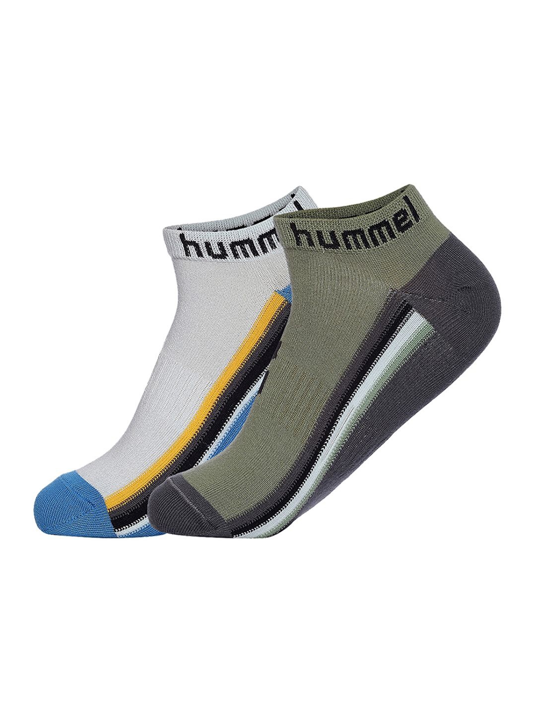 

hummel 2 Pcs Ankle-Length Socks, Grey