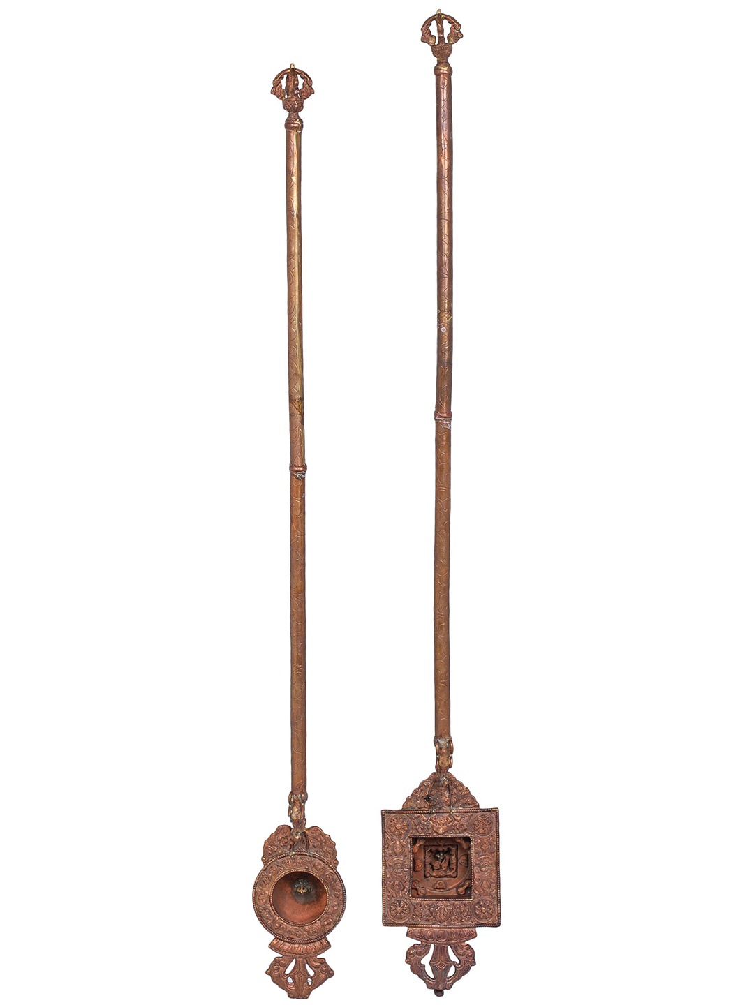 

Exotic India Nepalese Copper Tantric Yajna Puja Set