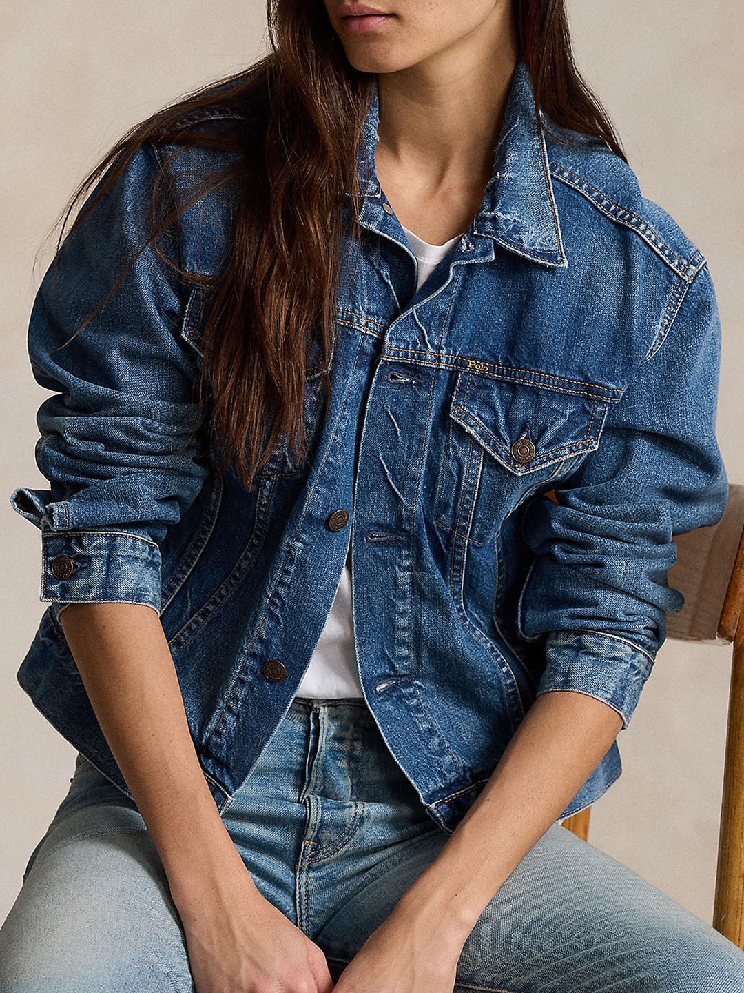 

Polo Ralph Lauren Denim Trucker Jacket, Blue