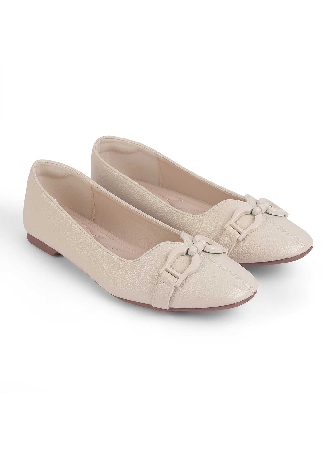 

Tresmode Women Ballerinas with Bows Flats, White