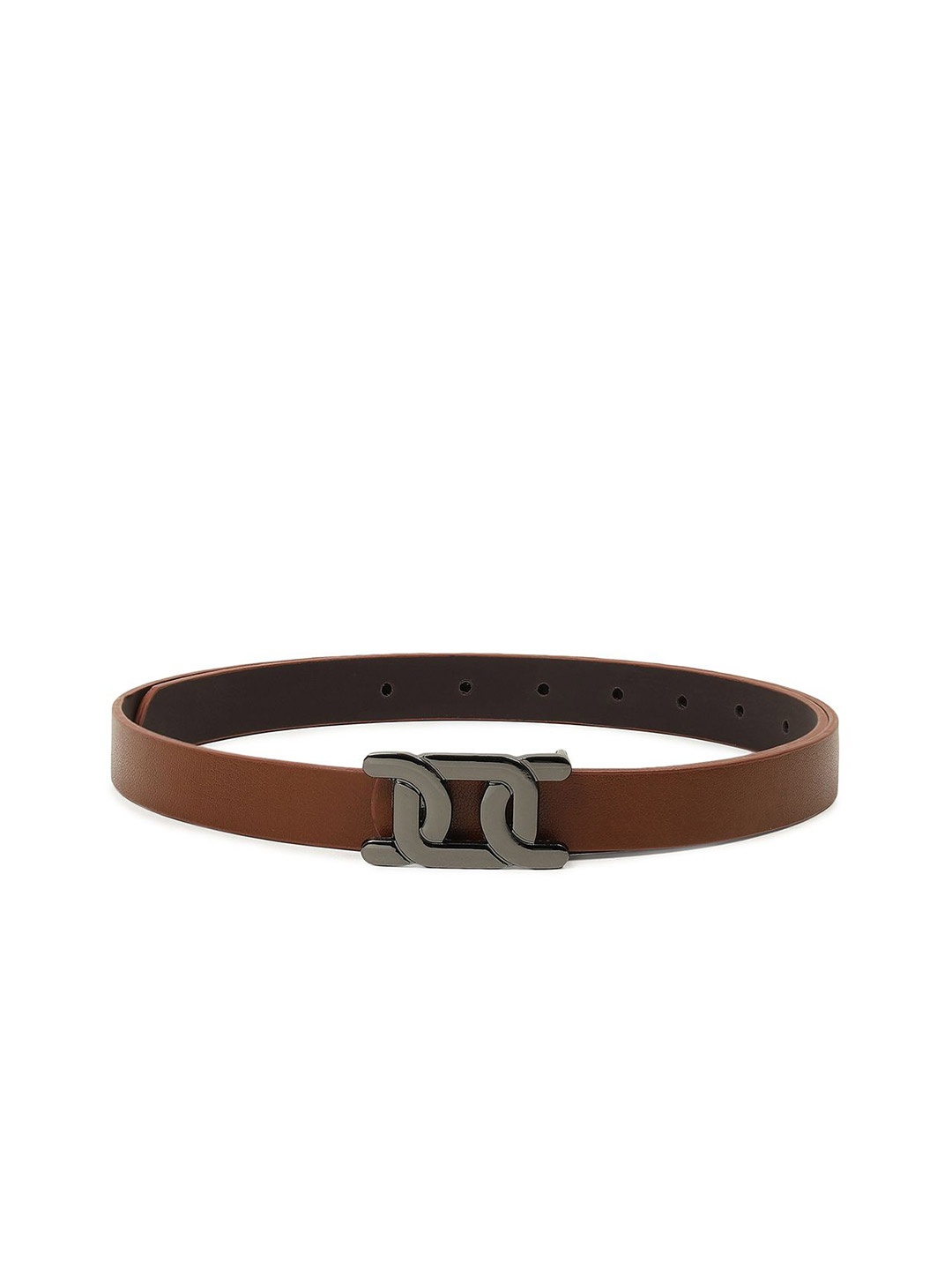 

CRUSSET Women PU Formal Belt, Tan