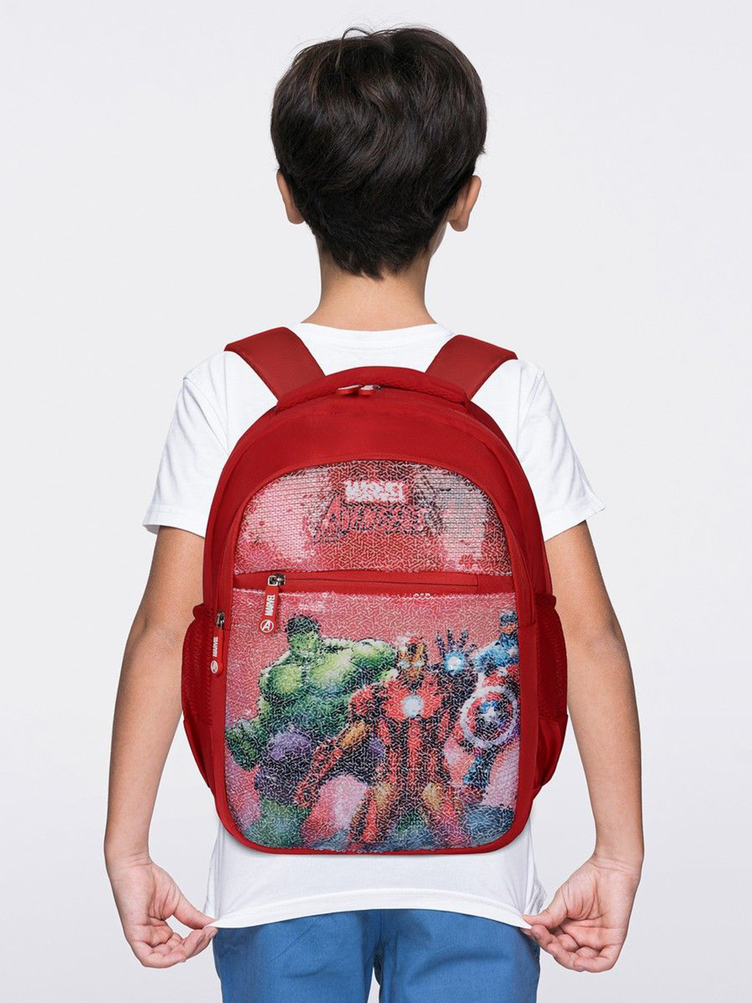 

Priority Boys Backpack, Red