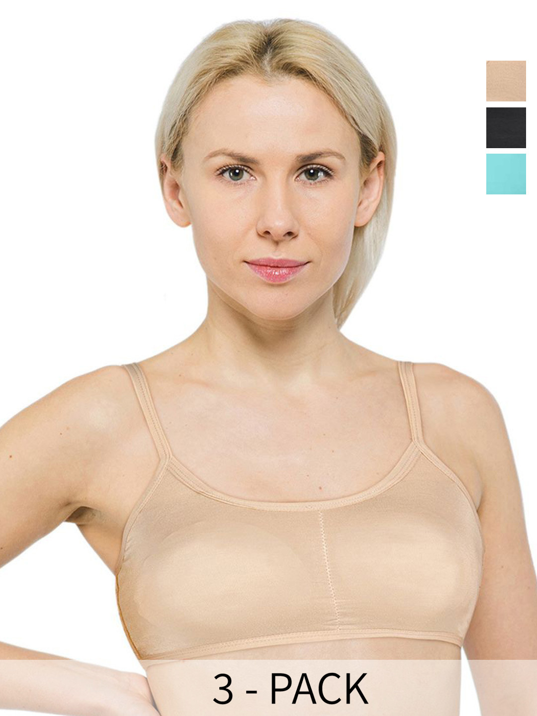 

ComfyStyle Bra Full Coverage Underwired Lightly Padded, Beige