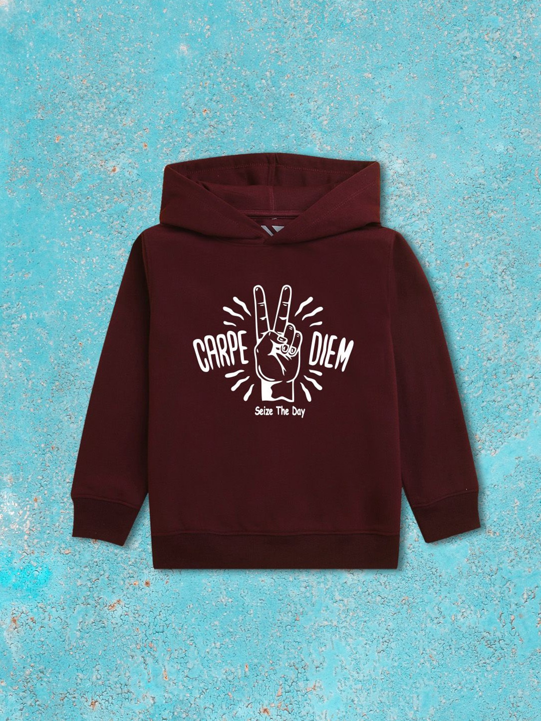 

NUSYL Boys Hooded Sweatshirt, Maroon