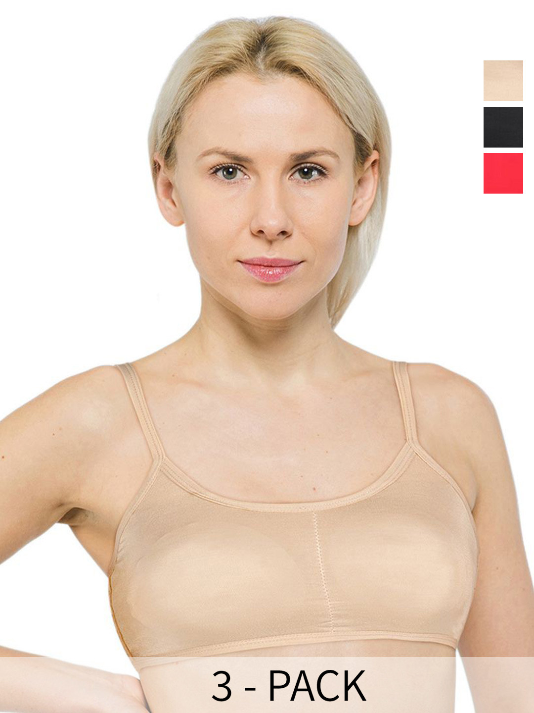 

ComfyStyle Bra Full Coverage Underwired Lightly Padded, Beige