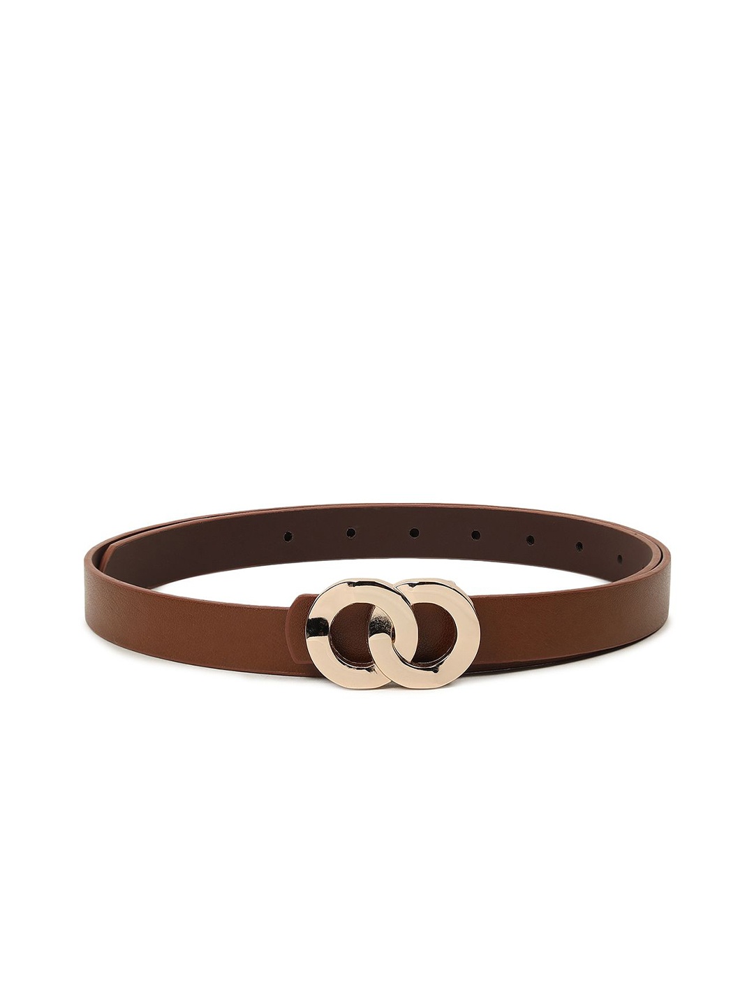 

CRUSSET Women PU Formal Belt, Tan