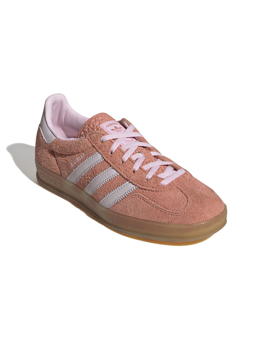 

ADIDAS Originals Women GAZELLE INDOOR W Leather Sneakers, Brown