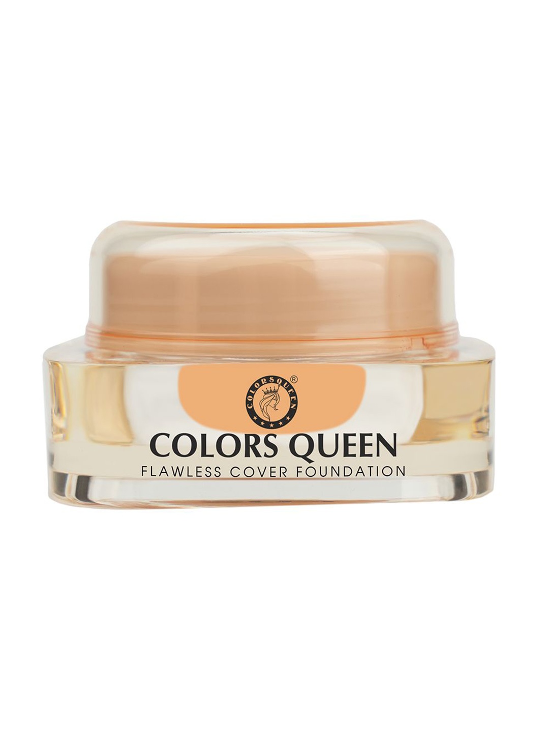 

Colors Queen Flawless Cover Foundation-18 g - Hazel Nut 203, Nude