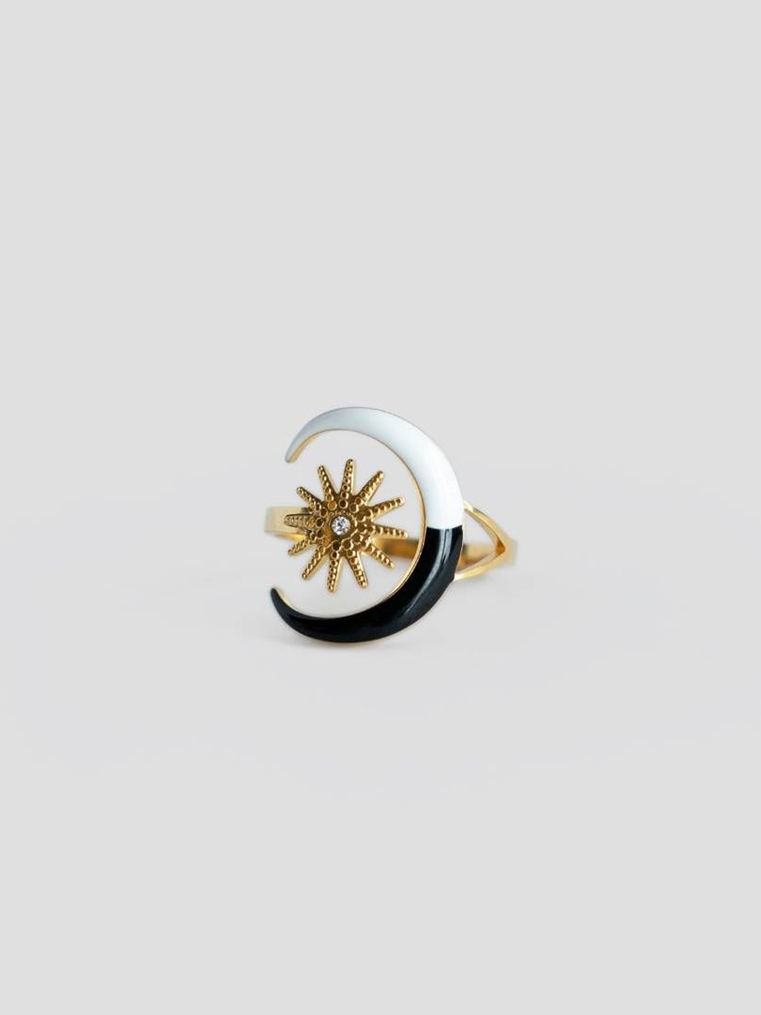 

Don't Call Me Princess Demi-Fine Gold-Plated Stainless Steel Finger Ring