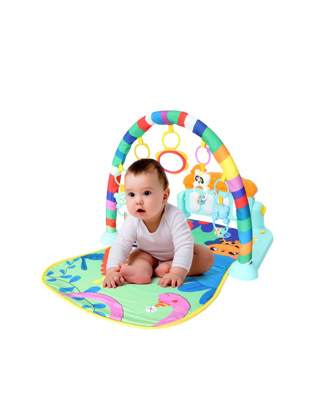 

Aditi Toys Infants Piano Play Mat Musical Toys, Sea green