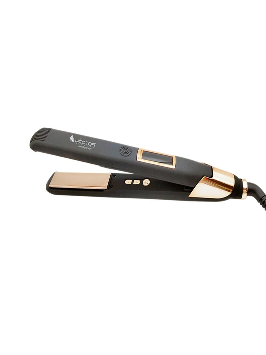 

HECTOR Professional Ionic Nano Titanium Hair Straightener, Black