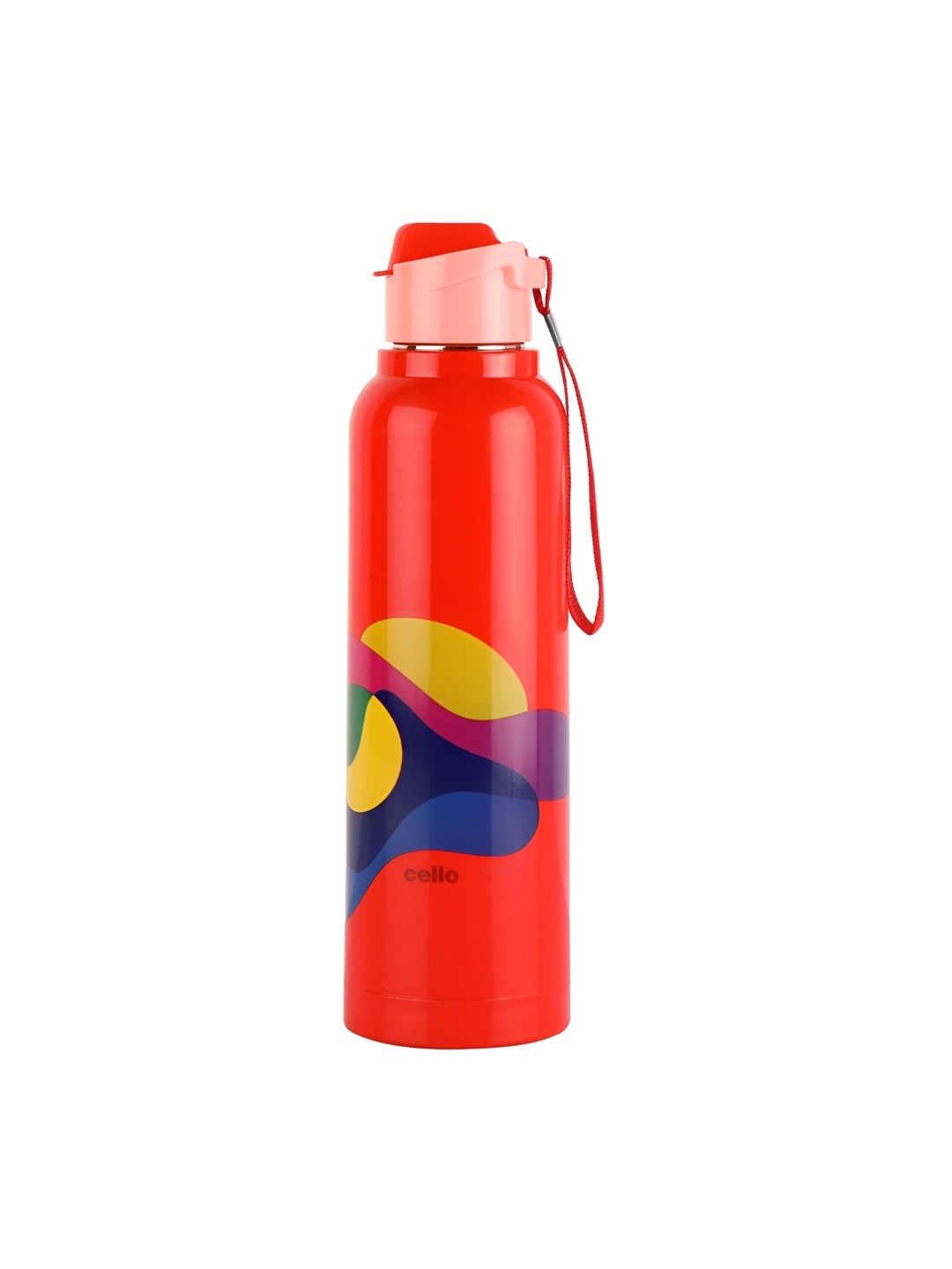 

Cello Red & Blue Single Plastic Printed Water Bottle