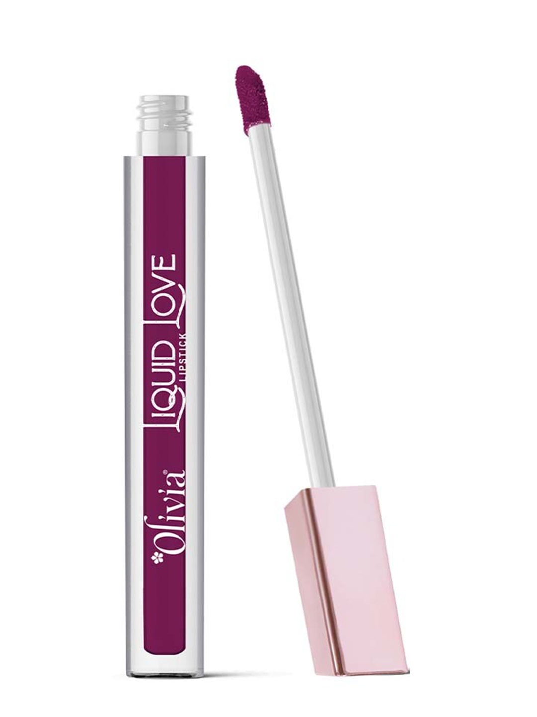 

Olivia Liquid Love Long Lasting Lipstick - 2ml - Plum Pop 12, Pink