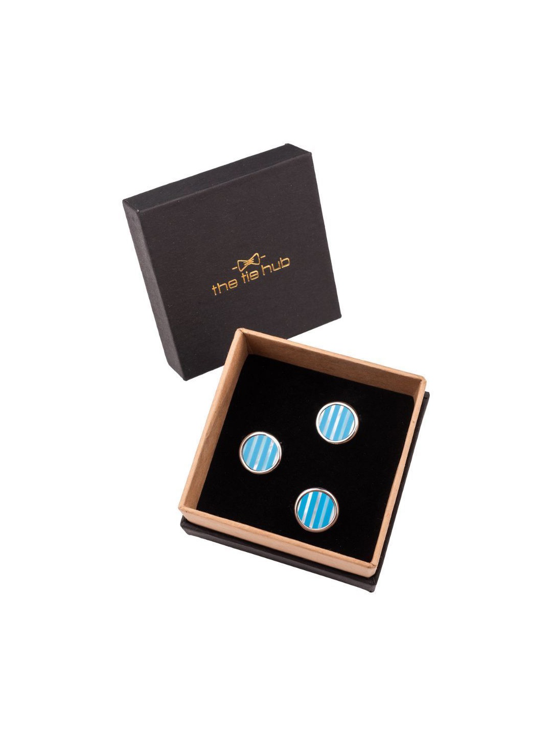 

The Tie Hub Cufflink, Blue