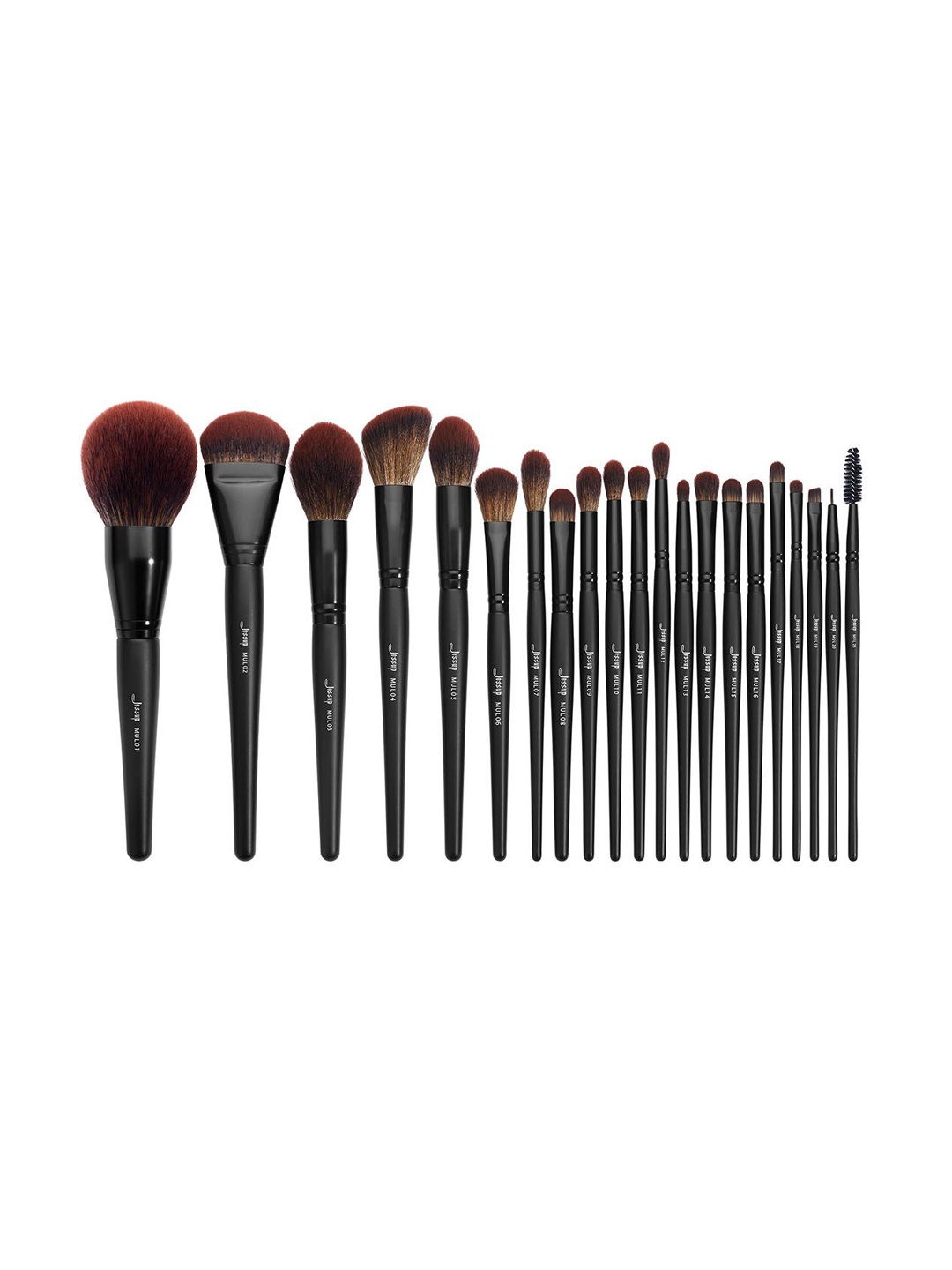 

JESSUP Set Of 21 Complete Collection Brush Set- Black