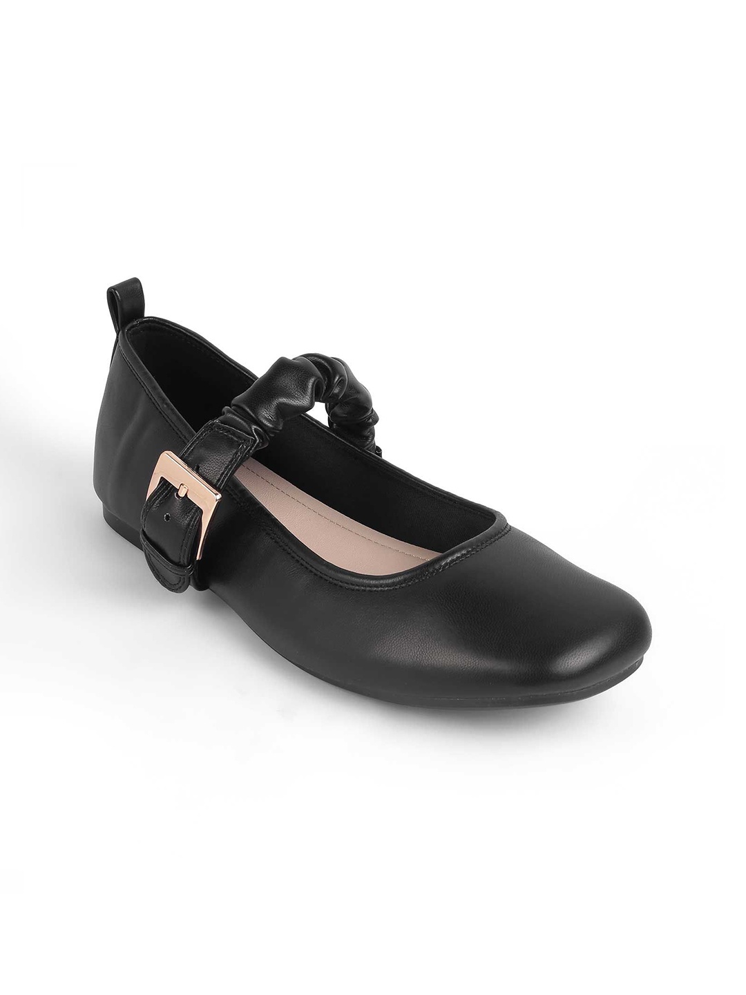 

Tresmode Women Ballerinas with Bows Flats, Black