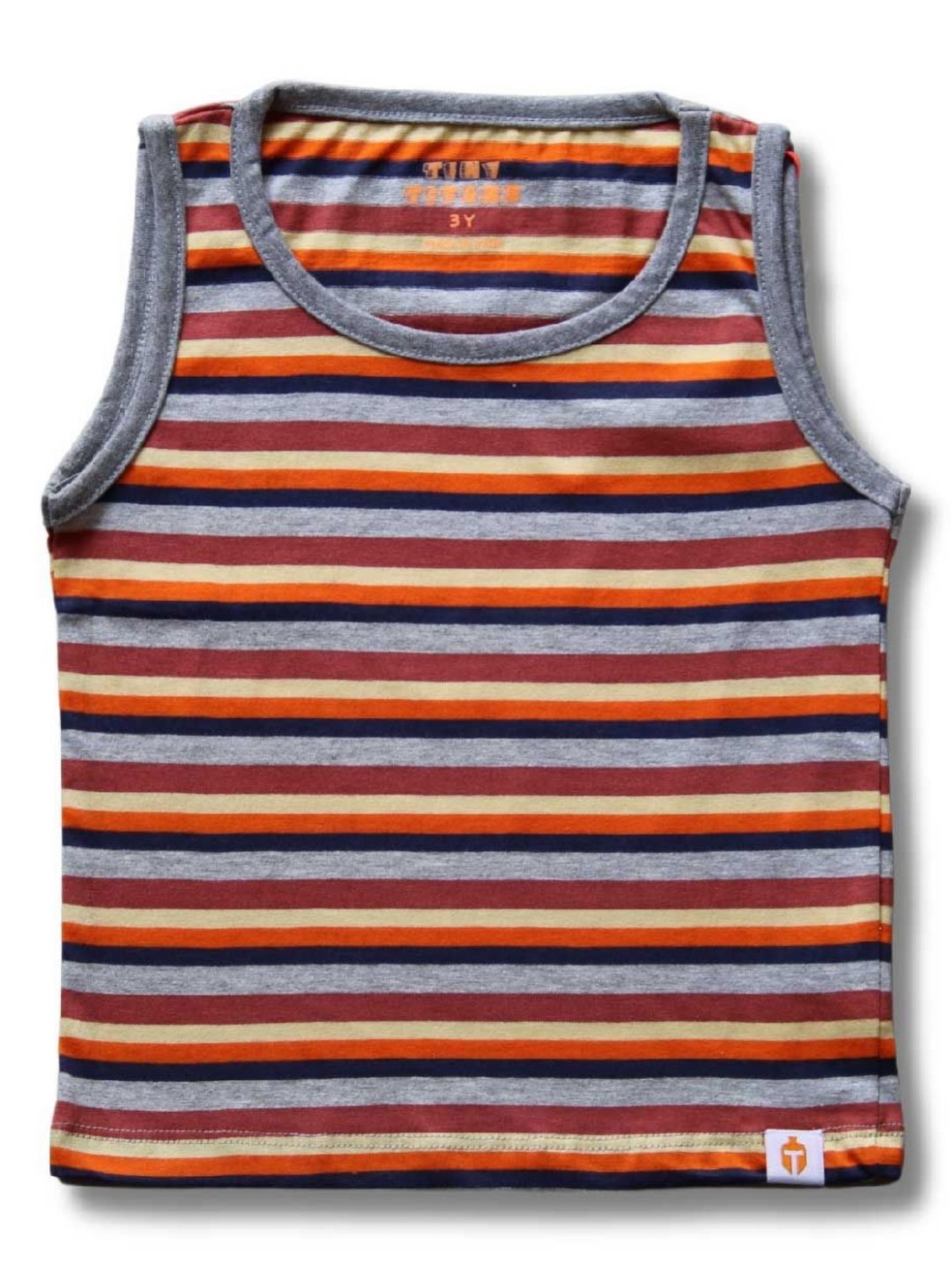 

BAESD Boys Striped T-shirt, Multi