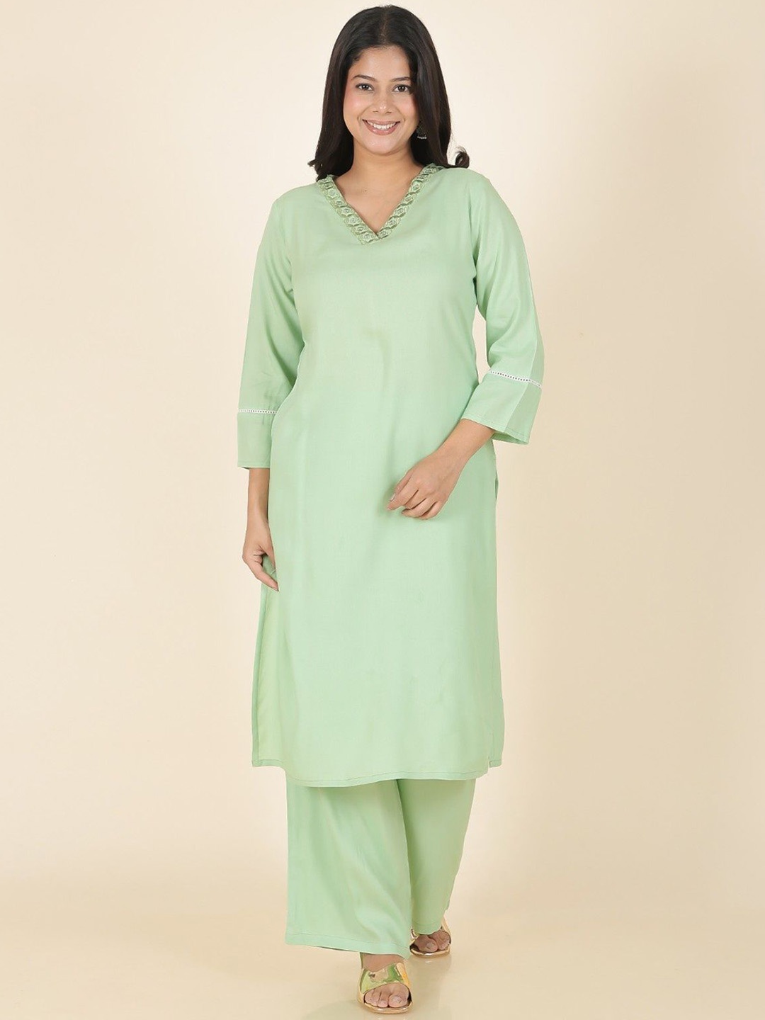 

Aramya Women Kurta, Green