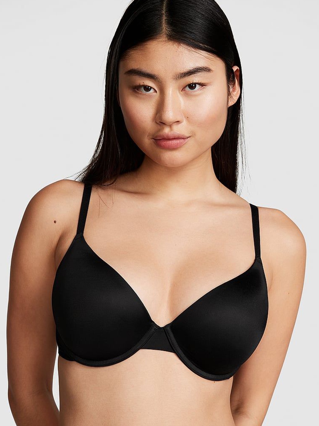 

Victoria's Secret Bra Medium Coverage Underwired Heavily Padded, Black