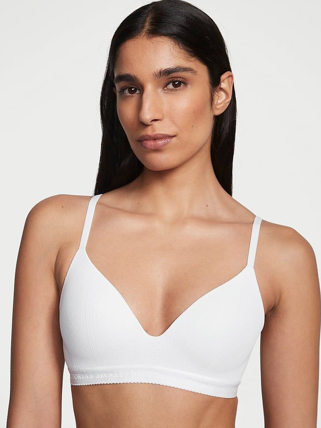 

Victoria's Secret Bra Medium Coverage Lightly Padded, White