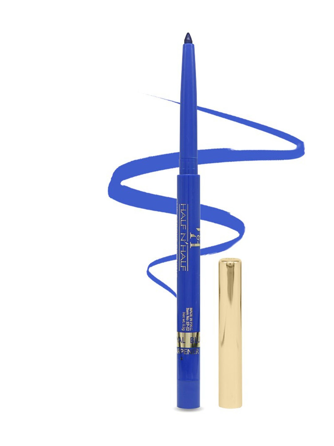 

Half N Half One Stroke Defining Auto Eyeliner Kohl Kajal - Royal Blue