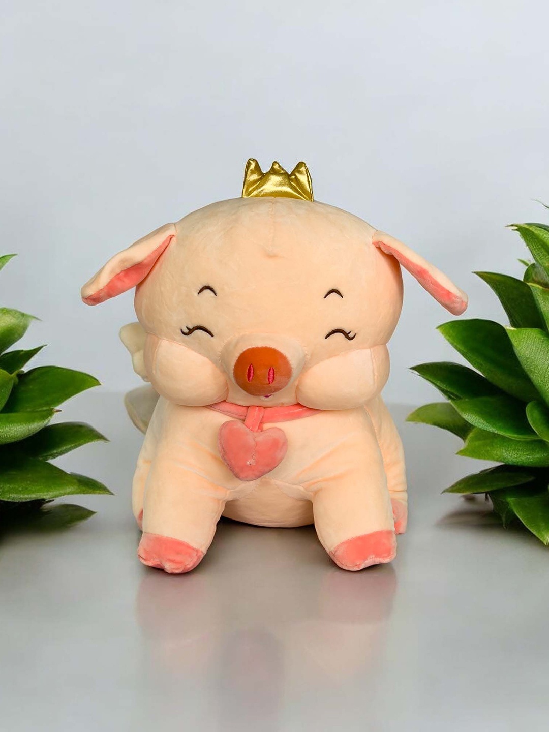 

LITTLE GINNIE Cotton Filled Non-Allergic Soft Toy Soft Toys and Dolls, Pink