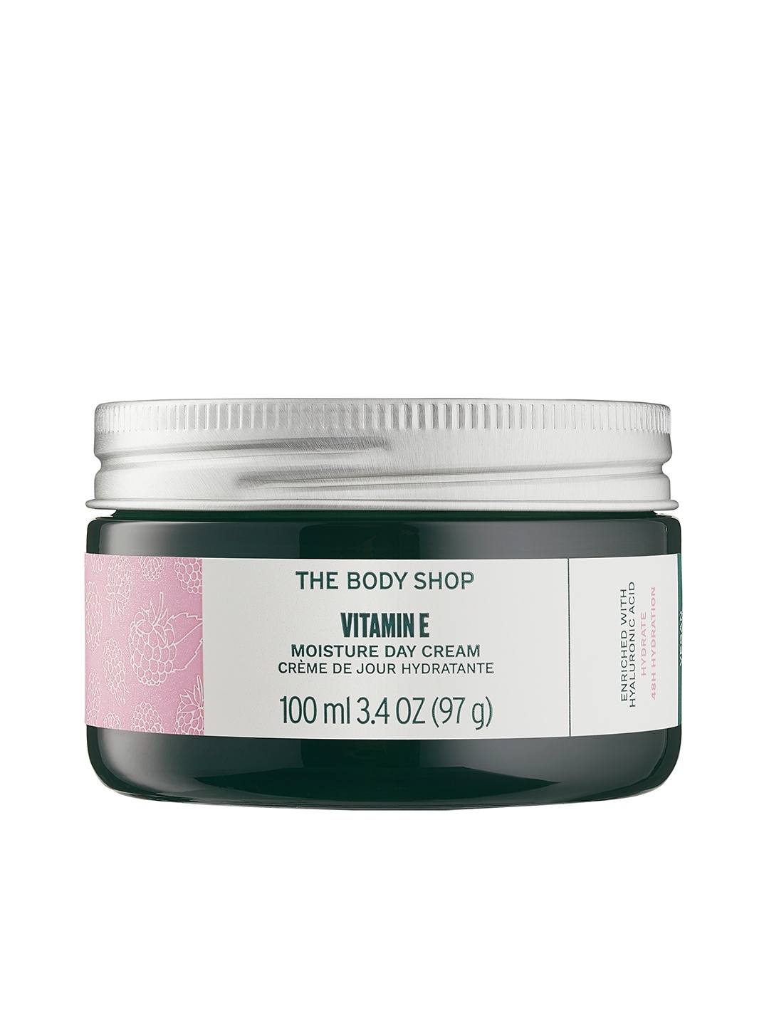 

THE BODY SHOP Vitamin E Moisture Cream with Raspberry Oil & Shea Butter - 100ml, Pink