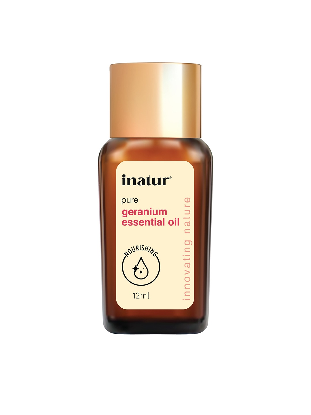 

Inatur Unisex Geranium Pure Essential Oil, Brown