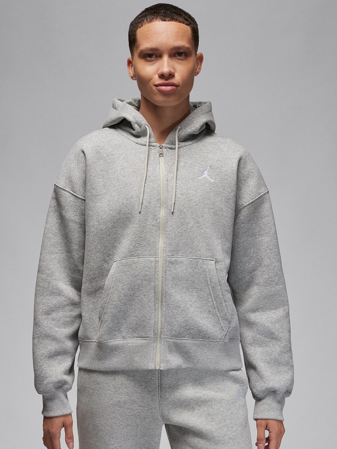 

Nike Jordan Brooklyn Fleece Women's Full-Zip Hoodie, Grey