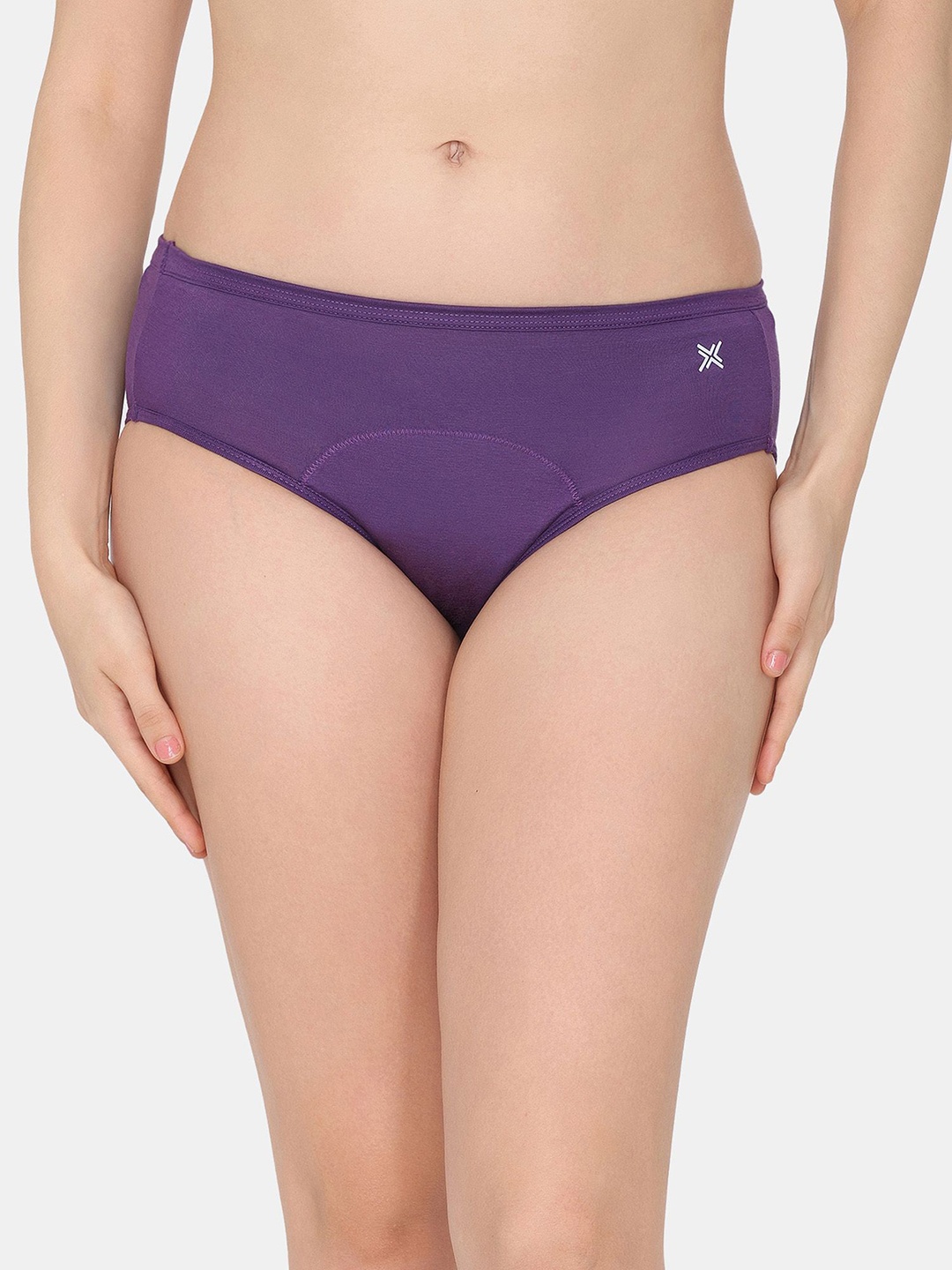 

LAVOS Women Mid-Rise Leak-Proof Period Panty Briefs, Purple