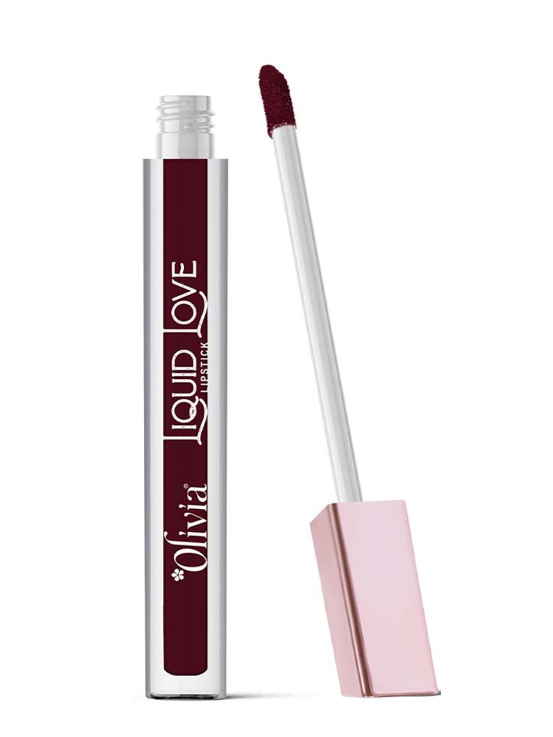 

Olivia Liquid Love 12HR Long-Lasting Smudge-Proof Matte Lipstick 2ml - Sangria Wine 1, Burgundy